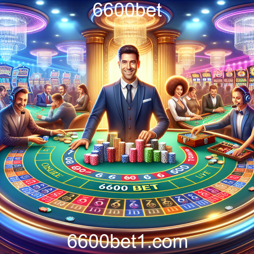 A Emoção do Cassino ao Vivo no 6600bet
